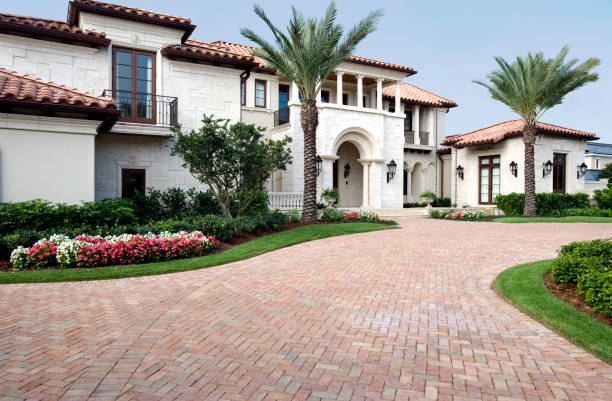 Permeable Paver Driveway in Raymond, IL